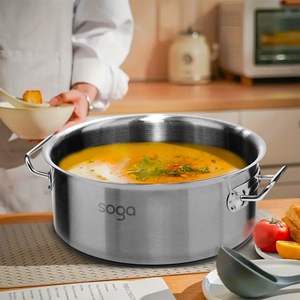 14L Top Grade Thick 18/10 Stainless Steel <b>Stock</b> <b>Pot</b> Soup & <b>Stock</b> <b>Pots</b> - Product Image 3