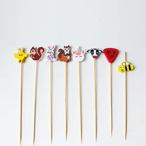 New Animal-shaped Fruit Picks and Cocktail Picks Manufacturer Direct Sales