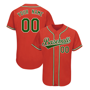 Camisetas de Béisbol Transpirables Personalizadas al por Mayor para Hombre, Estampadas, Tallas Grandes, Impresión Digital, Conjuntos de Camisetas Lisas, 100% Poliéster de Secado Rápido - Product Image 5