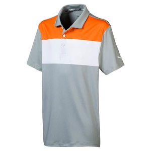 Chemise à manches courtes bleue pour homme, tricotée, 100% polyester, style décontracté, séchage rapide, coupe classique - Product Image 2