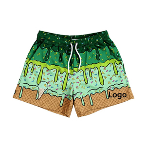 Pantalones Cortos Deportivos Transpirables de Doble Capa para Hombre, Sublimados, 100% Poliéster, para Gimnasio, Baloncesto, Personalizados - Product Image 3