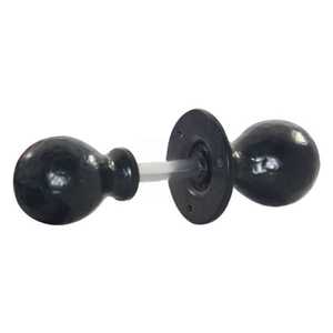 <b>Black</b> Antique Wrought Iron Lever Lock Handle Keyhole <b>Door</b> Handle Decorative Window Hardware <b>Door</b> <b>Knobs</b> <b>Door</b> Latch Hinge - Product Image 5