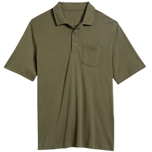 Polo pour Homme Grande Taille Tendance Style Décontracté Confortable Tissu Tricoté Uni Motif Imprimé Élégant 2027 - Product Image 2