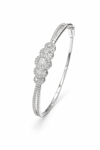 Brazalete de Moissanita en Plata de Ley 925 KLSB20866 - Product Image 1
