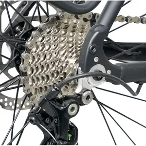 Vente chaude de vélo électrique tout-terrain pour les déplacements quotidiens des femmes urbaines avec cadre en alliage d'aluminium sans balais max de 25 km/h - Product Image 4