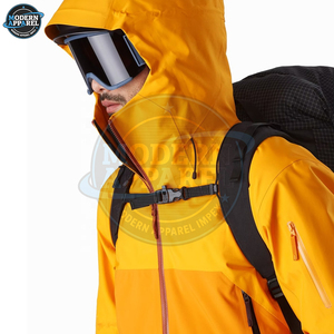 Chaquetas de esquí a prueba de viento personalizadas al por mayor, ropa de invierno de talla grande, transpirables y cómodas, chaquetas de esquí para hombre - Product Image 2