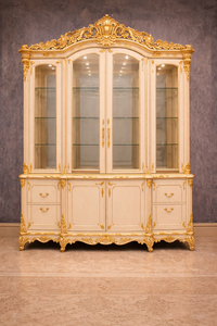 Bespoke Maharaja Style Luxury Mansion 8 Seater <b>Dining</b> <b>Table</b> Set Classic European Style Gold Finish <b>Dining</b> Room Furniture USA - Product Image 3