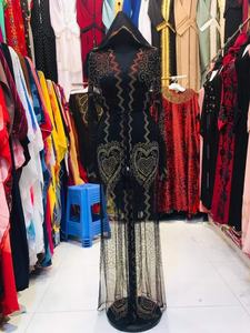 Abaya en polyester de dernière génération 2021-2022, vêtements musulmans traditionnels de haute qualité pour femmes, élégant, quatre saisons, designs AJM - Product Image 3