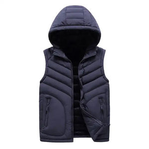 Chaleco Acolchado Impermeable de la Mejor Calidad para Hombre, Invierno, Manga Larga, Estilo Casual Urbano, Diseño Personalizado con Estampado Frontal, Venta al Por Mayor Unisex - Product Image 6