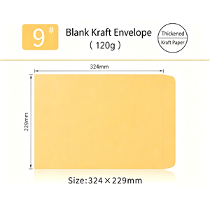 9 couleurs, nouveau portefeuille enveloppe OEM Kraft, dimensions personnalisables, impression par laminage, sacs en papier dans un emballage carton, Vietnam. - Product Image 1