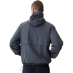 Veste coupe-vent en nylon hydrofuge pour homme, légère, à capuche, pour l'extérieur, style décontracté, streetwear, coupe-vent, vente en gros - Product Image 2