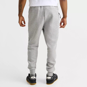 Joggers décontractés pour hommes 100% coton écologiques, style streetwear printemps, coupe ajustée, style hip-hop, personnalisables en gros, OEM - Product Image 2