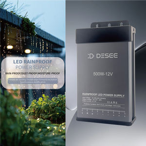 מכירה חמה של גשם חסינת <span class=keywords><strong>500w</strong></span> 12v הוביל אספקת חשמל לתאורת שילוט הוביל עם אספקת חשמל - Product Image 3