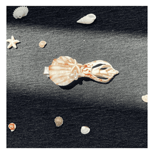 Pinzas para el cabello con conchas marinas, hechas con piezas naturales de conchas marinas para peinados casuales y decoración de accesorios, origen Vietnam. - Product Image 1