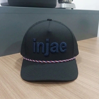 Casquette de golf structurée à 5 panneaux personnalisée, perforée, découpée au laser, visière pré-courbée, broderie 3D, OEM, ODM, marque privée, vente en gros, faible MOQ