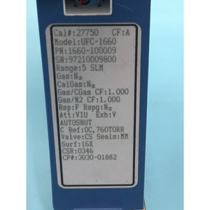 Unit Instruments UFC-<b>1660</b> Mass Flow Controller - Trusted Global Legacy Semiconductor Equipment and Parts at - Product Image 4