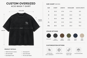 T-shirt en coton lavé surdimensionné pour homme, manches courtes, col rond, couleur unie, style décontracté, tissu jersey, personnalisable et en gros - Product Image 3