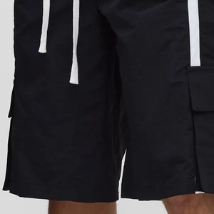 Pantalones Cortos Cargo para Hombre, Diseño Moderno con Bolsillos Laterales, Secado Rápido, Largo Medio, con Cordón Ajustable, Estilo Casual - Product Image 2
