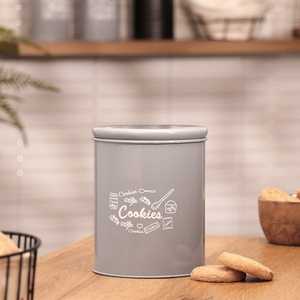 Metal Storage Container with Lid Durable Organizer for <b>Kitchen</b> Countertop <b>Pantry</b> and Home Use - Product Image 2