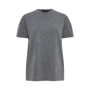 Camisetas de Mujer 100% Algodón, Estilo Oversize, Verano, Vintage, Lavado Ácido, Casual, Manga Corta, Ajuste Holgado, Transpirable, OEM - Product Image 6