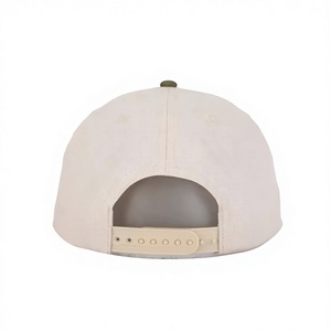 หมวกแก๊ปแบบ Snapback ปรับได้ 6 แผง สำหรับทุกเพศ สีเขียวมะกอก ปีกหมวกสีพื้น ผ้าแคนวาส สวมใส่สบาย เหมาะสำหรับผู้ใหญ่ ฤดูใบไม้ผลิและฤดูร้อน - Product Image 2