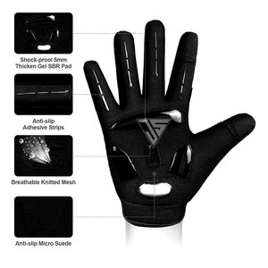 Outdoor Sports Cycling <b>Gloves</b> Sun Protection Anti Slip Shock Absorbing Wear Resistant <b>Touch</b> Screen Bicycle Long Finger <b>Gloves</b> - Product Image 6