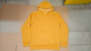 Sudadera con Capucha Verde de Manga Larga, Color Sólido, Algodón, Corte Regular, Unisex para Adultos, Todas las Temporadas, Prenda Informal - Product Image 2