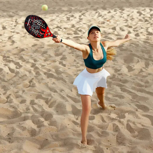 Raquettes de padel sportives de haute qualité, légères, anti-vibrations, personnalisables, en carbone 3k 12k avec noyau en EVA, taille moyenne. - Product Image 6