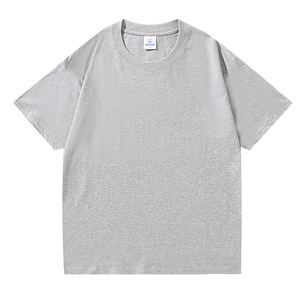 เสื้อยืดคอกลมผู้ชายผ้าฝ้ายหวี 96% น้ำหนัก 200 กรัม ทรงหลวม แขนสั้น แบบเรียบ ราคาโรงงานจากบังกลาเทศ - Product Image 5