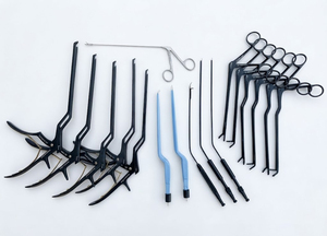 Juego de Instrumentos de Microcirugía Cervical de Alta Calidad, Nivel 1 y Nivel 2, Acero Inoxidable Alemán, Reutilizable y Autoclavable - Product Image 1