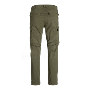 Men's 100% Cotton Cargo Pants Plus Size 4XL Baggy Loose Fit Multi <b>Pocket</b> Outdoor Casual Workwear <b>Trousers</b> - Product Image 2