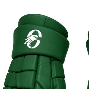Gants de hockey sur glace verts pour hommes, gants de sport professionnels de protection, respirants, légers, durables, équipement d'entraînement d'équipe - Product Image 2