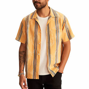เสื้อฮาวายแฟชั่นใหม่สำหรับผู้ชาย ผ้าทนทาน ขายดี กำลังฮิต น้ำหนักเบา ราคาถูก คุณภาพสูง - Product Image 2