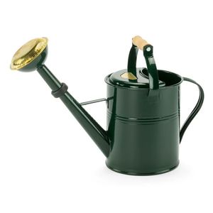 Original metal watering can for home <b>gardening</b> stylish durable construction rust resistant finish long spout watering - Product Image 3