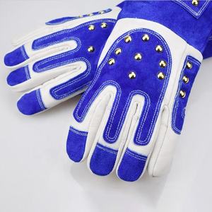 Unlined Driving <b>Gloves</b> Goat Leather 2026 Industrial Work Safety <b>Gloves</b> Elastic Cuff Thumb Style Uni-sex Working Gardening <b>Gloves</b> - Product Image 3