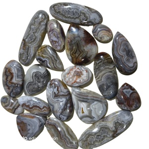 Cabujón de Ágata Natural Crazy Lace para la Fabricación de Joyas y Decoración del Hogar, Piedra Preciosa Certificada por Terceros a Precio de Mayoreo - Product Image 2