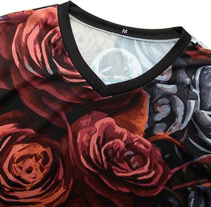 Jersey de Motocross/BMX/Off-Road Personalizado con Sublimación, Transpirable, de Secado Rápido y Resistente al Viento - Product Image 4