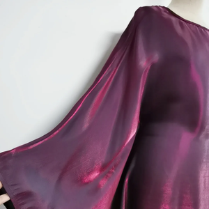 ชุดมุสลิมสำหรับผู้หญิงในเดือนรอมฎอน อบายา อีด จิลบาบ เคบายา ผ้าซาติน แขนค้างคาว คาฟตัน ชุดคลุม ฮิญาบ ชุดกิโมโน เสื้อผ้าอิสลาม นิقاب - Product Image 5