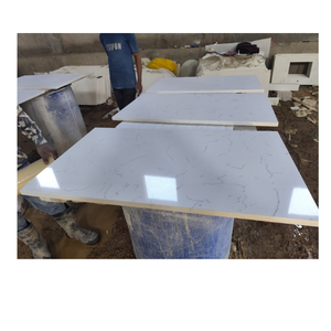 Top Quality quartz kitchen Countertops with solid surface customized and modern design for food preparation workspace <b>best</b> rate - Product Image 2