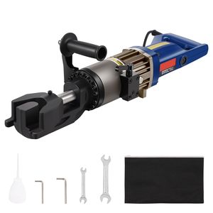 Piegatrice Idraulica Elettrica per Barre d'Acciaio 1500W, Macchina Portatile per Piegare Fili d'Acciaio fino a 3/4 di Pollice # 6 (6 20mm) in 4 secondi - Product Image 1