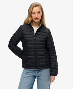 Chaqueta de invierno acolchada personalizada para mujer, ropa informal premium para exteriores, a prueba de viento, con cierre de cremallera y bolsillos laterales. - Product Image 3
