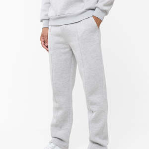 Conjunto de Sudadera con Capucha y Pantalones de Chándal de Felpa Gruesa para Hombre, Estilo Oversize Holgado, Pierna Recta, Parte Inferior Abierta, OEM - Product Image 4