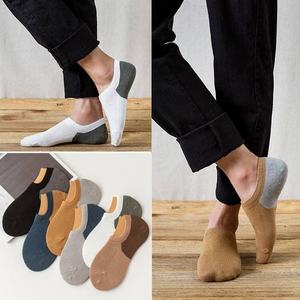 Casual Hidden <b>Sock</b> Wholesale Men's <b>Low</b> <b>Cut</b> Breathable Two-Tone No-Show Slip-On Loafer Mesh Anti-Bacterial Custom Logo - Product Image 6