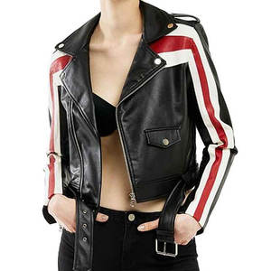 Chaqueta de Cuero de Alta Calidad para Mujer, Chaqueta de Cuero PU de Moda para Dama, Ropa de Invierno, Nuevo Estilo - Product Image 6