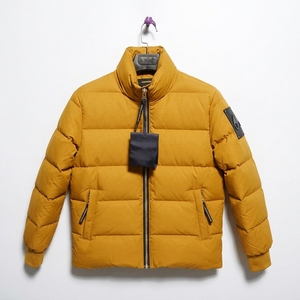 Mens Full Zip Puffer Jacket Custom Winter Warm Quilted <b>Padded</b> <b>Coat</b> Streetwear Outerwear Private Label Manufacturer - Product Image 6