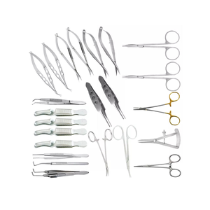 Juego de Instrumentos para Cirugía Muscular Ocular, Herramientas Quirúrgicas Manuales Reutilizables de Acero Inoxidable para Corregir la Desalineación Ocular - Product Image 3