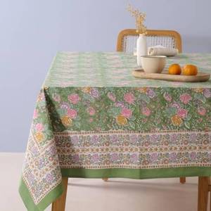 ผ้าปูโต๊ะผ้าฝ้าย 100% ดีไซน์ใหม่ล่าสุด ลดราคาพิเศษ พร้อมงานปัก สำหรับงานแต่งงานและงานพิเศษ - Product Image 5