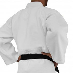 Uniforme de Taekwondo Duradero de Algodón de 320g, Elástico, Transpirable, con Logotipo Frontal Impreso por Transferencia de Calor, Personalizable, Unisex, para Artes Marciales - Product Image 5