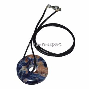 Aventurine jaune Beignets Pendentifs - Product Image 3