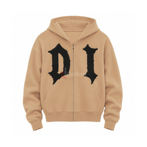Sudadera con Capucha Extra Grande de Algodón Grueso, Unisex, con Bordado Personalizado, Logotipo Personalizado, Venta al Por Mayor OEM - Product Image 1